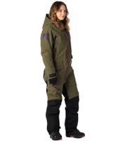 SCOTT DS-I Dryo Monosuit Damen Winter-/Schneemobil-Einteiler mit DRYOsphere 2L-Membran Motorfahrten im Schnee Winter-Offroad-Einsatz 292393 7658 Grün/Schwarz