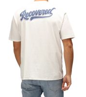 RE:COVERED X NFL Men's T-Shirt with World Champions Print, Cotton Shirt for the New England Patriots or Indianapolis Colts, Ecru-White RE:COVERED X NFL Men's T-Shirt with World Champions Print, Cotton Shirt for the New England Patriots or Indianapolis Colts, Ecru-White