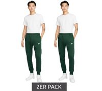 Pack económico de 2 pantalones de chándal Nike M NSW CLUB JGGR BB para hombre, de algodón, con bolsillos, BV2671 323 Verde Pack económico de 2 pantalones de chándal Nike M NSW CLUB JGGR BB para hombre, de algodón, con bolsillos, BV2671 323 Verde