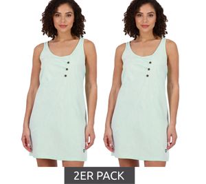 ALIFE AND KICKIN CamyAK B Women's Mini Dress, Cotton Dress with Polka Dots, Summer Dress, 54009000, Aqua Blue ALIFE AND KICKIN CamyAK B Women's Mini Dress, Cotton Dress with Polka Dots, Summer Dress, 54009000, Aqua Blue
