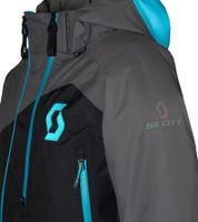 Traje de una pieza SCOTT DS-I Dryo para mujer, de invierno y motonieve, con membrana DRYOsphere 2L para conducción en nieve y uso todoterreno en invierno 292393 7424 Negro/Azul Traje de una pieza SCOTT DS-I Dryo para mujer, de invierno y motonieve, con membrana DRYOsphere 2L para conducción en nieve y uso todoterreno en invierno 292393 7424 Negro/Azul
