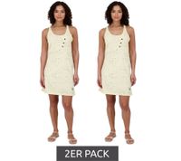 ALIFE AND KICKIN CamyAK B Women's Mini Dress, Cotton Dress with Birds, Summer Dress, 97916922, Butter Beige, 2-Pack ALIFE AND KICKIN CamyAK B Women's Mini Dress, Cotton Dress with Birds, Summer Dress, 97916922, Butter Beige, 2-Pack
