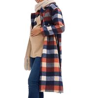 Pack de 2 abrigos de cuadros 2 en 1 para mujer, ropa premamá, chaqueta de embarazo, chaqueta sostenible 943562 Azul/Rojo/Beige Pack de 2 abrigos de cuadros 2 en 1 para mujer, ropa premamá, chaqueta de embarazo, chaqueta sostenible 943562 Azul/Rojo/Beige