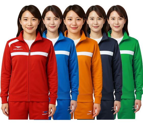 PENALTY Racer Wo Damen Trainings-Jacke mit Reißverschluss-Fronttaschen Sport-Jacke Fitness-Jacke 354620 Orange, Navy, Grün, Rot oder Blau PENALTY Racer Wo Damen Trainings-Jacke mit Reißverschluss-Fronttaschen Sport-Jacke Fitness-Jacke 354620 Orange, Navy, Grün, Rot oder Blau