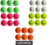 12-pack SCOOP X-Treme Hockey Street Balls with Dimple Design, Sports Equipment, White, Green, Pink, Yellow, or Orange 12-pack SCOOP X-Treme Hockey Street Balls with Dimple Design, Sports Equipment, White, Green, Pink, Yellow, or Orange