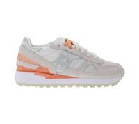 Saucony Shadow Original Women's Retro-Look Sneakers with EVA Midsole, Genuine Leather Shoes, S1108, Coral/Orange or Pink/Yellow Saucony Shadow Original Women's Retro-Look Sneakers with EVA Midsole, Genuine Leather Shoes, S1108, Coral/Orange or Pink/Yellow
