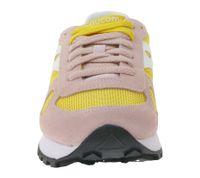 Saucony Shadow Original Women's Retro-Look Sneakers with EVA Midsole, Genuine Leather Shoes, S1108, Coral/Orange or Pink/Yellow Saucony Shadow Original Women's Retro-Look Sneakers with EVA Midsole, Genuine Leather Shoes, S1108, Coral/Orange or Pink/Yellow