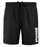 Pantaloncini da bagno estivi da uomo Puma con tasche, eleganti costumi da bagno, 907002016 200 nero