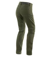 DAINESE Lady Tex Women's Motorcycle Pants with Pro-Shape 2.0 Protectors Motorcycle Jeans Motorcycle Chino Motorsport Pants 202755 Olive Green in Casual Slim, Casual Regular, or Chino Style