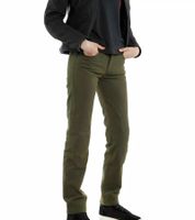 DAINESE Lady Tex Women's Motorcycle Pants with Pro-Shape 2.0 Protectors Motorcycle Jeans Motorcycle Chino Motorsport Pants 202755 Olive Green in Casual Slim, Casual Regular, or Chino Style