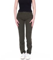 DAINESE Lady Tex Women's Motorcycle Pants with Pro-Shape 2.0 Protectors Motorcycle Jeans Motorcycle Chino Motorsport Pants 202755 Olive Green in Casual Slim, Casual Regular, or Chino Style