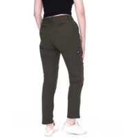 DAINESE Lady Tex Women's Motorcycle Pants with Pro-Shape 2.0 Protectors Motorcycle Jeans Motorcycle Chino Motorsport Pants 202755 Olive Green in Casual Slim, Casual Regular, or Chino Style
