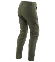 DAINESE Lady Tex Women's Motorcycle Pants with Pro-Shape 2.0 Protectors Motorcycle Jeans Motorcycle Chino Motorsport Pants 202755 Olive Green in Casual Slim, Casual Regular, or Chino Style