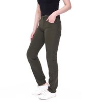 DAINESE Lady Tex Women's Motorcycle Pants with Pro-Shape 2.0 Protectors Motorcycle Jeans Motorcycle Chino Motorsport Pants 202755 Olive Green in Casual Slim, Casual Regular, or Chino Style