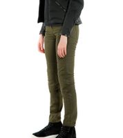 DAINESE Lady Tex Women's Motorcycle Pants with Pro-Shape 2.0 Protectors Motorcycle Jeans Motorcycle Chino Motorsport Pants 202755 Olive Green in Casual Slim, Casual Regular, or Chino Style