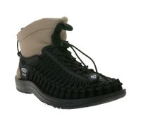 Baskets montantes KEEN X HYKE Uneek pour femme, bottines à laçage élastique, chaussures décontractées 102797 en noir ou noir/beige