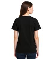 2-Pack Mercedes-Benz AMG Petronas F1 MAPF Women's T-Shirt, Cotton Shirt with Large Logo, Short-Sleeve Shirt, Value Pack 701227045 001 Black