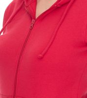 3-Pack ELEVATE Theron Women's Sweat Jacket with 240 g/m² Cotton Sweater Hoodie Value Pack 3823025 Red
