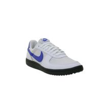NIKE Field General ´82 Herren Low-Top-Sneaker Damen Retro Turnschuhe mit Echtleder FQ8762 106 Weiß/Grau/Blau