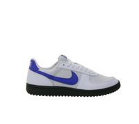 NIKE Field General ´82 Herren Low-Top-Sneaker Damen Retro Turnschuhe mit Echtleder FQ8762 106 Weiß/Grau/Blau