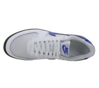 NIKE Field General ´82 Herren Low-Top-Sneaker Damen Retro Turnschuhe mit Echtleder FQ8762 106 Weiß/Grau/Blau