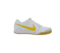 NIKE Gato Men's Low-Top Sneakers, Women's Retro Sneakers with Genuine Leather, Indoor Shoes HQ6019 101 White/Yellow