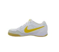 NIKE Gato Men's Low-Top Sneakers, Women's Retro Sneakers with Genuine Leather, Indoor Shoes HQ6019 101 White/Yellow
