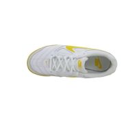 NIKE Gato Men's Low-Top Sneakers, Women's Retro Sneakers with Genuine Leather, Indoor Shoes HQ6019 101 White/Yellow