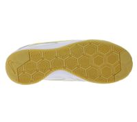 NIKE Gato Herren Low-Top-Sneaker Damen Retro Turnschuhe mit Echtleder Hallen-Schuhe HQ6019 101 Weiß/Gelb