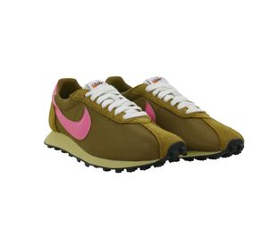 NIKE LD-1000 Men's Low-Top Sneakers Women's Retro Running Shoes with Genuine Leather FQ9079 200 Brown/Pink