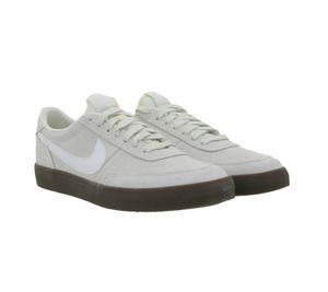 NIKE Killshot 2 Men's Retro-Style Sneakers Women's Tennis Shoes Genuine Leather Shoes FQ8903-100 Beige/White