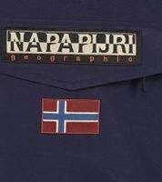 Veste anorak imperméable NAPAPIJRI Rainforest - Bleu foncé NP0A4GMC1761