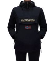 NAPAPIJRI Rainforest Damen Übergangs-Jacke mit nachhaltiger Comfortemp-Synthetikfüllung Windbreaker Wind-Jacke NP0A4GM60411 Schwarz