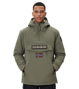 NAPAPIJRI Rainforest Pocket 2 wasserabweisende Anorak-Jacke Winter-Jacke NP0A4GMDG0A1 Khaki-Grün