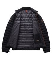NAPAPIJRI Lapaz Hooded Puffer Herren Stepp-Jacke mit daunenfreier Thermo-Fibre-Isolierung Winter-Jacke nachhaltige Puffer-Jacke NP0A4I269411 Schwarz