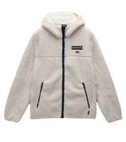 NAPAPIJRI T-Tynik FZH Herren Fleece-Jacke nachhaltige Sweat-Jacke mit seitlichen Eingriffstaschen Fleecejacke NP0A4IA8N1J1 Beige