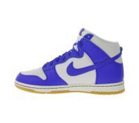 NIKE Dunk High Men's Sneakers, Genuine Leather Shoes in Retro Design FV6612-001 Blue/White
