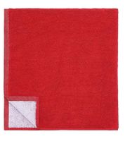 4er Sparpack PUMA Baumwoll-Badetuch Frottee-Handtuch mit großem Marken-Logo 50cm x 100cm 054553 02 Rot