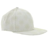 Lot de 3 casquettes snapback 2PAC avec broderie et emblème croix Tupac, édition limitée streetwear TC108767TUP3, blanc crème