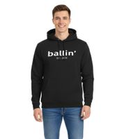 2-Pack Ballin Est. 2013 Men's Sustainable Hoodie with Logo Print on the Front HO-H00050 Black