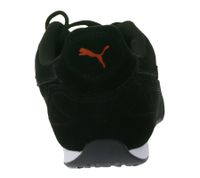 PUMA Catch Suede Herren Wildleder-Schuhe Sneaker im Motorsport Design mit Softfoam 402681 01 Schwarz/Rot