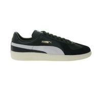 PUMA  Army Trainer Herren Echtleder-Schuhe Damen Vintage-Sneaker Hallenschuhe 386607 02 Schwarz