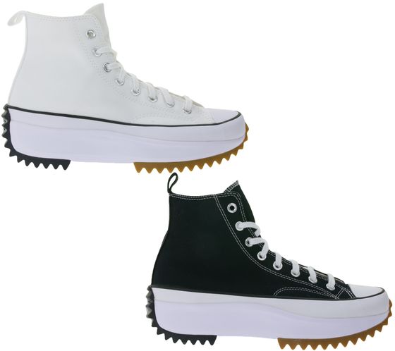 Converse Chuck Taylor All Star Run Star Hike High Top Sneakers with SmartFOAM Sole, Platform Sneakers, White or Black