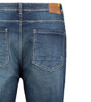 SUBLEVEL Herren Alltags-Jeans in Modern Straight-Fit Denim-Hose im 5-Pocket-Style Baumwoll-Hose H85006T61957D242 Blau