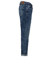 SUBLEVEL Herren Alltags-Jeans in Modern Straight-Fit Denim-Hose im 5-Pocket-Style Baumwoll-Hose H85006T61957M190 Blau
