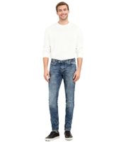Jean slim homme SUBLEVEL, 5 poches, 100% coton, bleu H85028T62088M261