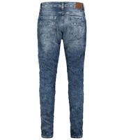 Jean slim homme SUBLEVEL, 5 poches, 100% coton, bleu H85028T62088M261