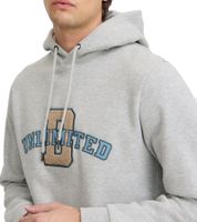 Sweat à capuche BLEND en coton pour homme avec logo UNLIMITED 20717207 200274 Gris