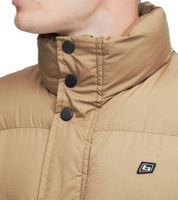 BLEND Tomy Herren Stepp-Weste warm gefütterte Übergangs-Weste mit hohem Kragen 20716813 ME 171118 Beige