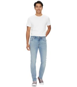 LEVI'S 511 Slim-Fit Men's Jeans, Slim Fit, Cotton Trousers 04511-5815 "Med Indigo Worn In" Blue